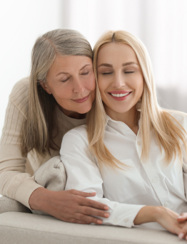 Elderly couple together